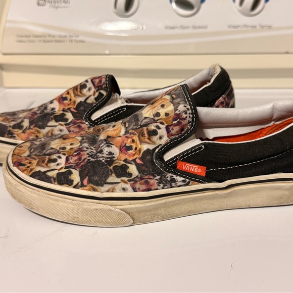 Vans Dog Print Slip-On Shoes - Picture 2 of 4